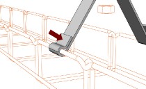 držák žlabu DZM 3/100 GZ Merkur ARK-214030_obr3